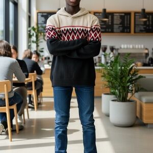 Old Navy Cream Knit Sweater